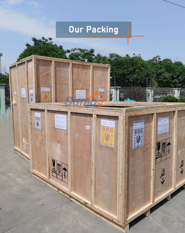 Sunjoy Machine Packing